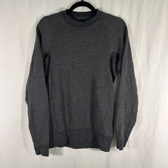 Nike Golf Sweater Women's Small Grey Crew Neck Standard Fit Wool Blend - Picture 1 of 8